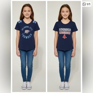 002 COMBO: Sports shirt size M 10/12